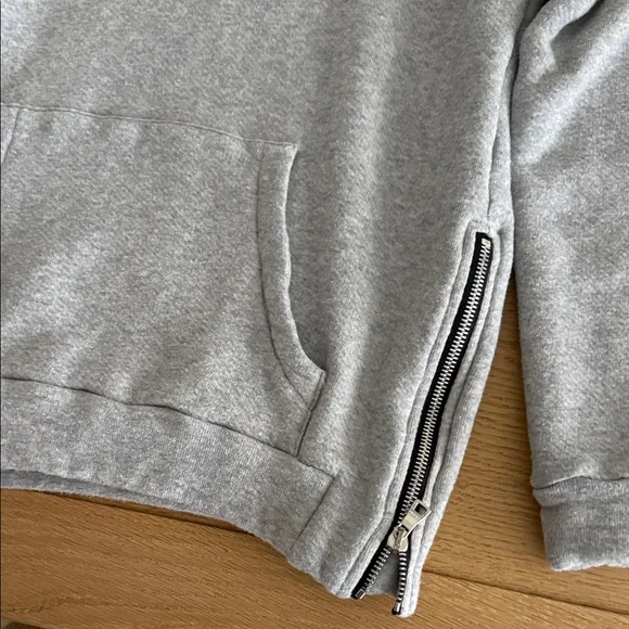 Balmain Kids Gray Hoodie with Logo - Picture 3 of 3